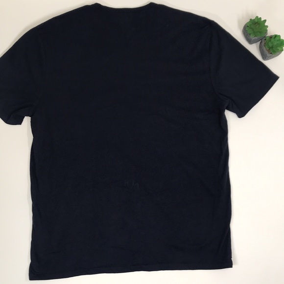 Tommy Hilfiger Size XL Mens T-Shirts Navy Blue Short Sleeves 208-08 - Picture 6 of 10